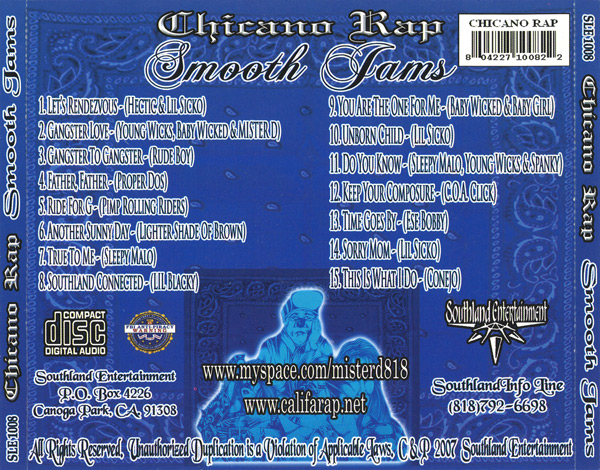 Chicano Rap Smooth Jams Chicano Rap